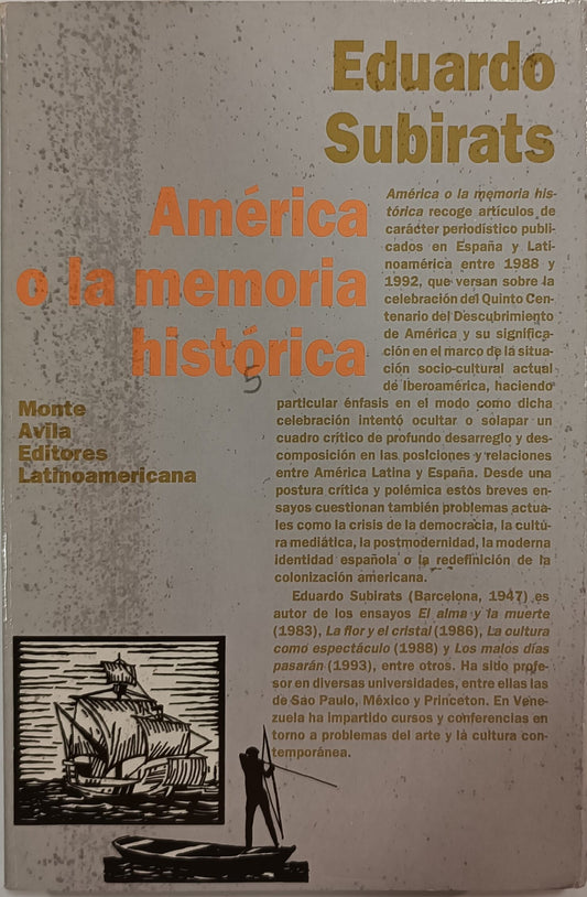 América o la memoria histórica